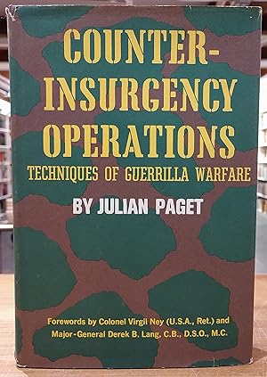 Imagen del vendedor de Counter-Insurgency Operations: Techniques of Guerrilla Warfare a la venta por Grey Matter Books