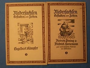 Bild des Verkufers fr Niedersachsen. Gestalten und Zeiten. 1. und 2. Bndchen. Hrsg. Ludwig Zacharias zum Verkauf von Antiquariat BehnkeBuch