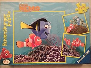 RAVENSBURGER 092031: Disney Findet Nemo, 3 Puzzle á 49 Teile[3x49-Teile-Puzzle]. Die Welt des kle...