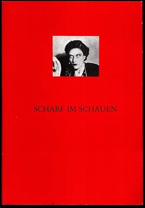 Seller image for Scharf im Schauen. Aktuelle Kunst in Mnchen. for sale by Antiquariat Dennis R. Plummer