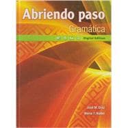 Bild des Verkufers fr Abriendo Paso 14 Gramatica Student Edition with Digital Course 7-year License Grade 12 zum Verkauf von eCampus