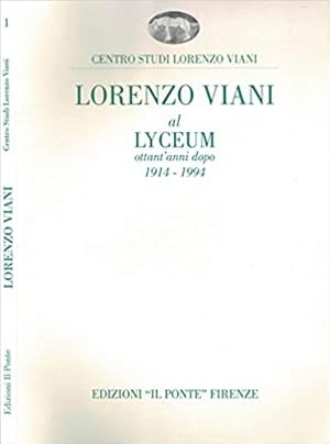 Bild des Verkufers fr Lorenzo Viani al Lyceum ottant'anni dopo 1914 - 1994. Opere 1902 - 1918. zum Verkauf von FIRENZELIBRI SRL