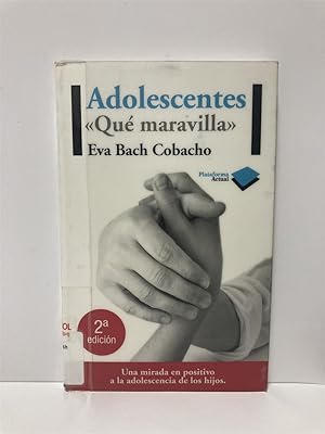 Imagen del vendedor de Adolescentes "Qu Maravilla" (Spanish Edition) a la venta por True Oak Books