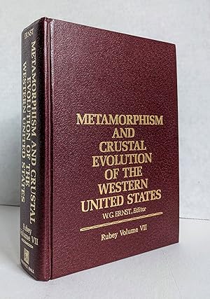 METAMORPHISM and CRUSTAL EVOLUTION of the WESTERN UNITED STATES **SIGNED** Geology, Earth Science...