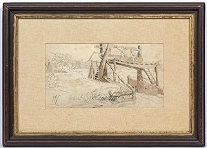 Seller image for (Drawing): Sawmill for sale by Between the Covers-Rare Books, Inc. ABAA