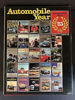 Seller image for Automobile Year No 25 1977/1978 for sale by The Known World Bookshop