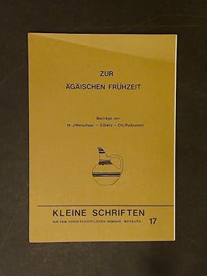 Bild des Verkufers fr Kleine Schriften aus dem Vorgeschichtlichen Seminar Marburg - Heft 17. Zur gischen Frhzeit. zum Verkauf von Wissenschaftliches Antiquariat Zorn