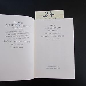 Immagine del venditore per Der babylonische Talmud - Band 10 venduto da Bookstore-Online