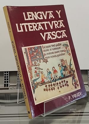 Bild des Verkufers fr Lengua y literatura vasca zum Verkauf von Librera Dilogo