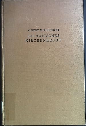 Seller image for Katholisches Kirchenrecht mit Bercksichtigung des deutschen Staatskirchenrechts. Herders Theologische Grundrisse. for sale by books4less (Versandantiquariat Petra Gros GmbH & Co. KG)