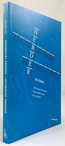 Bild des Verkufers fr Herder Jahrbuch / Herder Yearbook IX / 2008. zum Verkauf von Antiquariat Heiner Henke