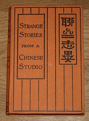 Bild des Verkufers fr Strange Stories from a Chinese Studio. [Translated and annotated by Herbert A. Giles.], zum Verkauf von Antiquariat Gallenberger