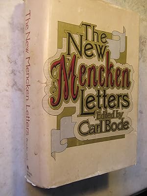 Immagine del venditore per The New Mencken Letters venduto da Craftsbury Antiquarian Books