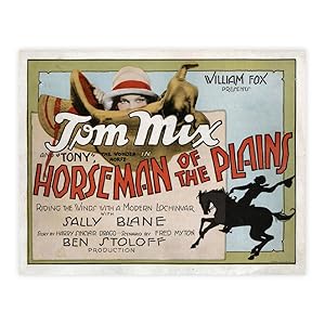 Tom Mix - Horse Man of the plains 1928