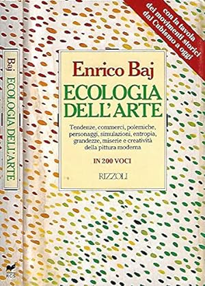 Bild des Verkufers fr Ecologia dell'arte - Enrico Baj zum Verkauf von libreria biblos