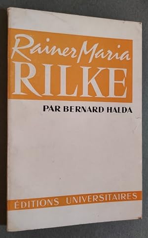 Seller image for Rainer Maria Rilke. for sale by Librairie Pique-Puces