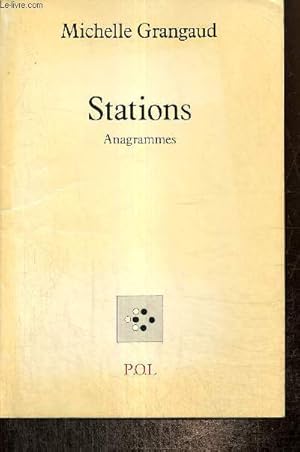 Bild des Verkufers fr Stations - Anagrammes zum Verkauf von Le-Livre