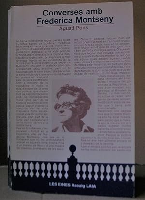 CONVERSES AMB FREDERICA MONTSENY : Frederica Montseny, Sindicalisme i acràcia