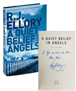 Bild des Verkufers fr A Quiet Belief in Angels [Inscribed and Signed] zum Verkauf von Capitol Hill Books, ABAA