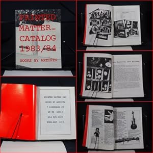 Printed matter Inc. Catalog 1983/84. Books by Artists.