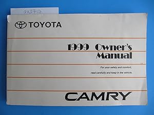 1999 Toyota Camry Owner's Manual