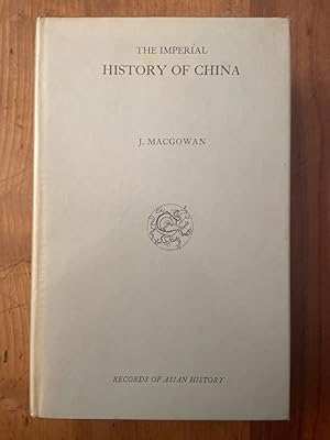 Bild des Verkufers fr The Imperial history of China zum Verkauf von Librairie des Possibles