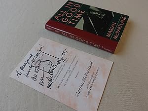 Seller image for All in Good Time (inscribed first edition) for sale by Nightshade Booksellers, IOBA member