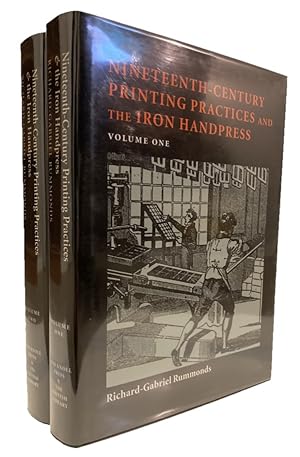 Imagen del vendedor de NINETEENTH-CENTURY PRINTING PRACTICES AND THE IRON HANDPRESS (VOLUMES 1 AND 2) a la venta por Easton's Books, Inc.