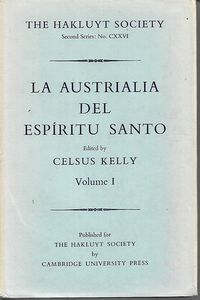 Immagine del venditore per La Austrialia Del Espiritu Santo. Volume I venduto da Book Haven