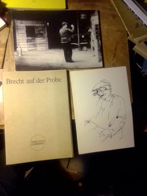Brecht auf der Probe. Zum achtzigsten Geburtstag von Bertold Brecht 10. Februar 1978.