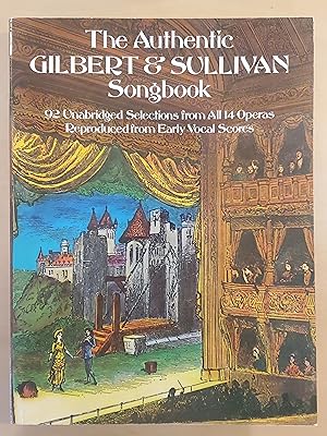 Seller image for The Authentic Gilbert & Sullivan Songbook (Dover Vocal Scores) for sale by El Gato de Papel