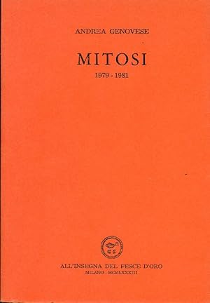 Seller image for Mitosi 1979-1981 for sale by Studio Bibliografico Marini