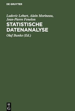 Imagen del vendedor de Statistische Datenanalyse : Methoden und Programme a la venta por AHA-BUCH GmbH