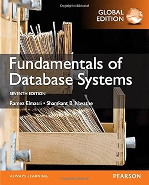 Immagine del venditore per Fundamentals of Database Systems, Global Edition venduto da Pieuler Store