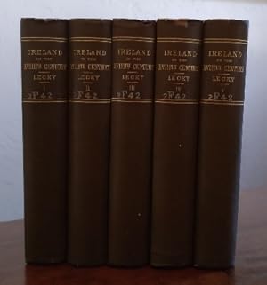 History of Ireland in the Eighteenth Century, complete in five volumes