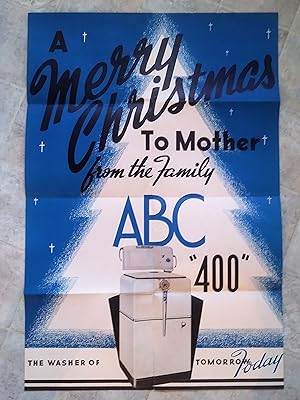 A Merry Christmas to Mother from the ABC 400: The Washer of Tomorrow Today