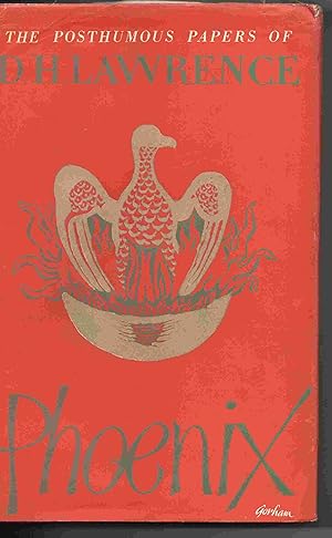 Imagen del vendedor de Phoenix. The Posthumous Papers of D H Lawrence a la venta por Joy Norfolk, Deez Books