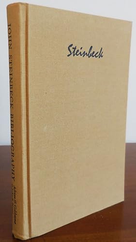 Imagen del vendedor de John Steinbeck: A Bibliographical Catalogue of the Adrian H. Goldstone Collection (Inscribed by Goldstone) a la venta por Derringer Books, Member ABAA