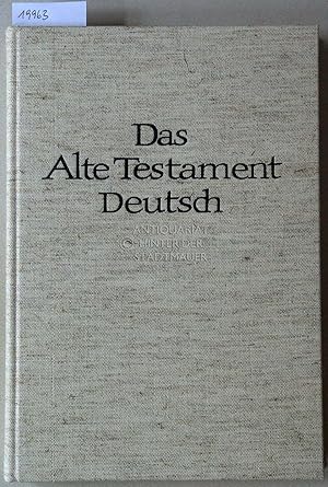 Das erste Buch Mose - Genesis. [= Das Alte Testament Deutsch, Neues Göttinger Bibelwerk; Teilbd. ...