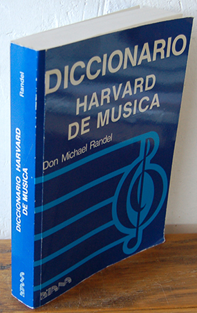 Seller image for DICCIONARIO HARVARD DE MSICA for sale by EL RINCN ESCRITO