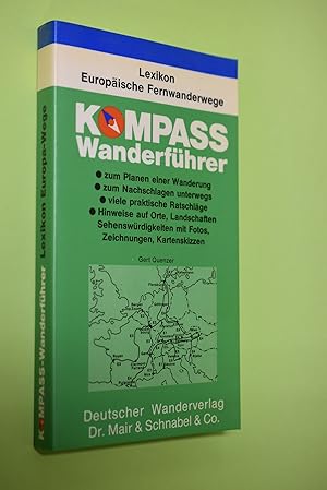 Lexikon europäische Fernwanderwege. von Alfred Herold u. Gert Quenzer / Kompass-Wanderführer