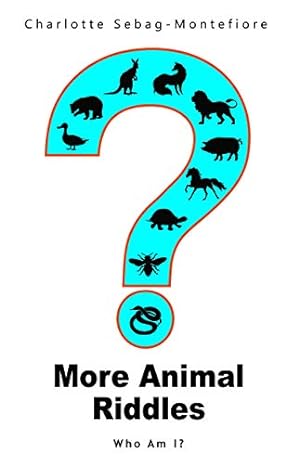 Bild des Verkufers fr More Animal Riddles: Who Am I?: 2 zum Verkauf von WeBuyBooks