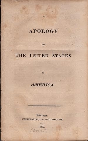 An Apology For The United States of America