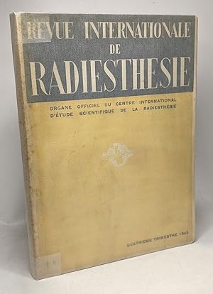 La revue internationale de radiesthésie - quatrième trimestre 1946 numéro 2