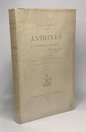 Anthinea d'Athène à Florence