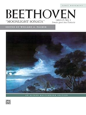 Imagen del vendedor de Moonlight Sonata, Op. 27, No. 2 (First Movement) (Alfred Masterwork Edition) a la venta por Pieuler Store