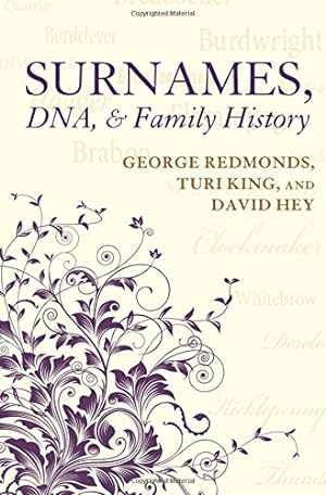 Seller image for Surnames, DNA, and Family History for sale by Pieuler Store
