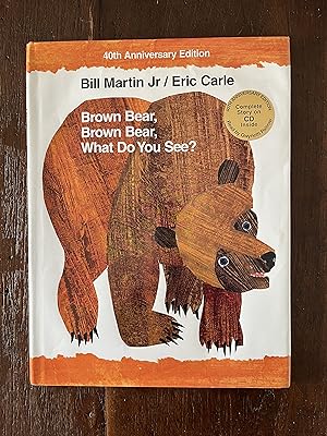 Seller image for Brown Bear, Brown Bear, What Do You See? 40th Anniversary Edition Complete Story on CD inside for sale by Antiquariaat Digitalis