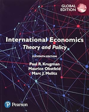 Image du vendeur pour International Economics: Theory and Policy, 11e mis en vente par Pieuler Store