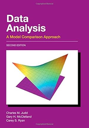 Seller image for Data Analysis: A Model Comparison Approach for sale by Pieuler Store